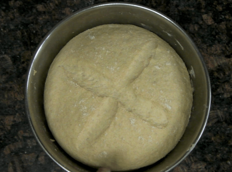 Whole wheat pizza dough with instant yeast