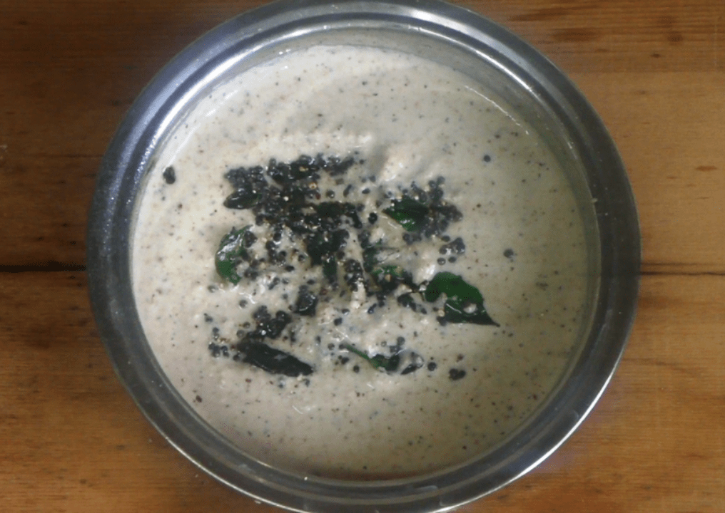 Quick Dry Coconut Peanut Chutney Recipe (Indian Style)