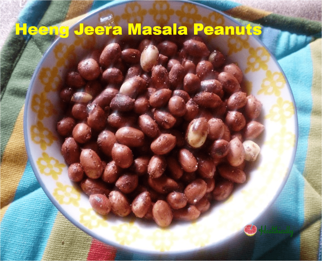 How to Make Heeng Jeera Masala Peanuts / Quick Masala Peanuts