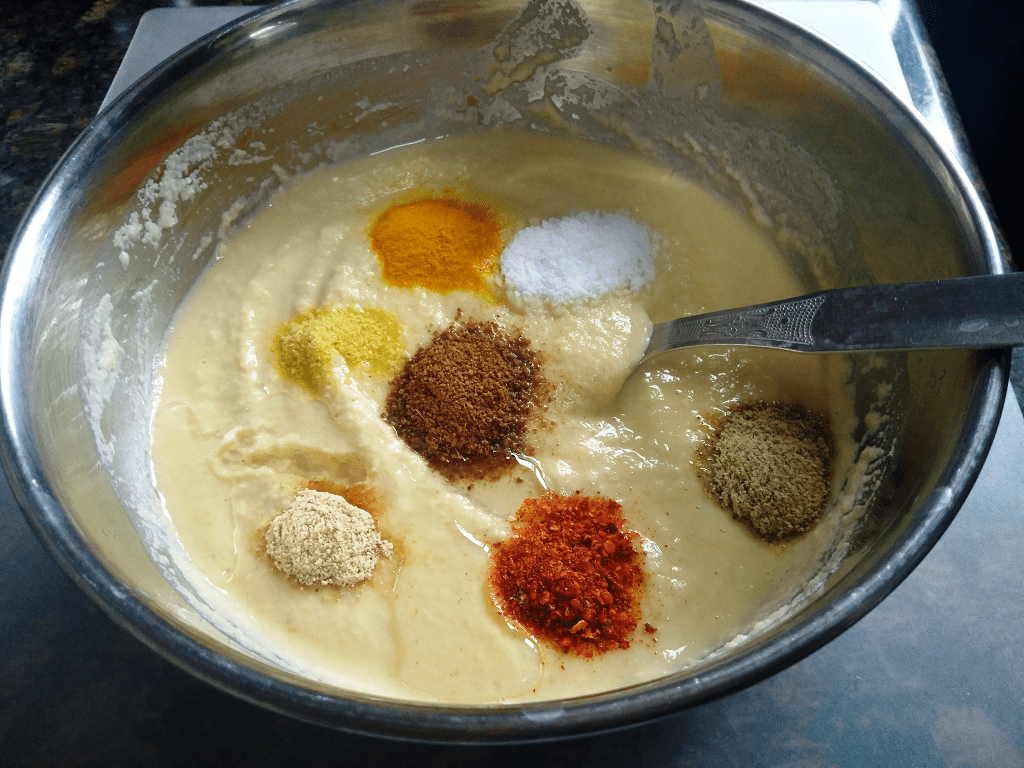 Mix Dal Chilla batter