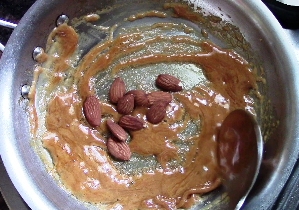 How To Make Praline | Almond Praline Recipe With Jaggery