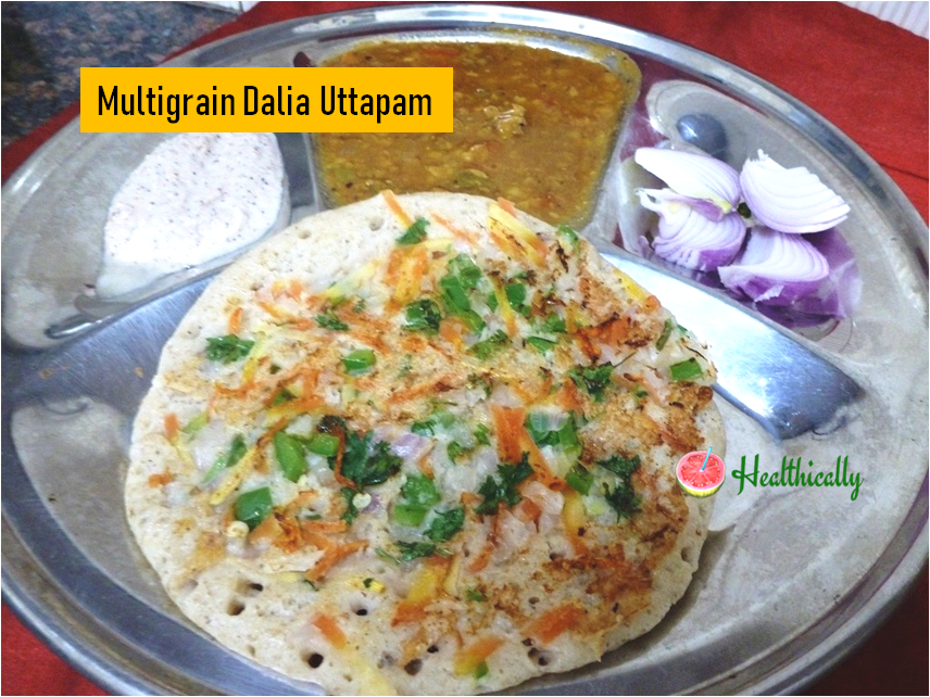 How To Make Multigrain Dalia Dosa And Uttapam