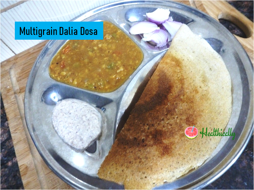 How To Make Multigrain Dalia Dosa And Uttapam