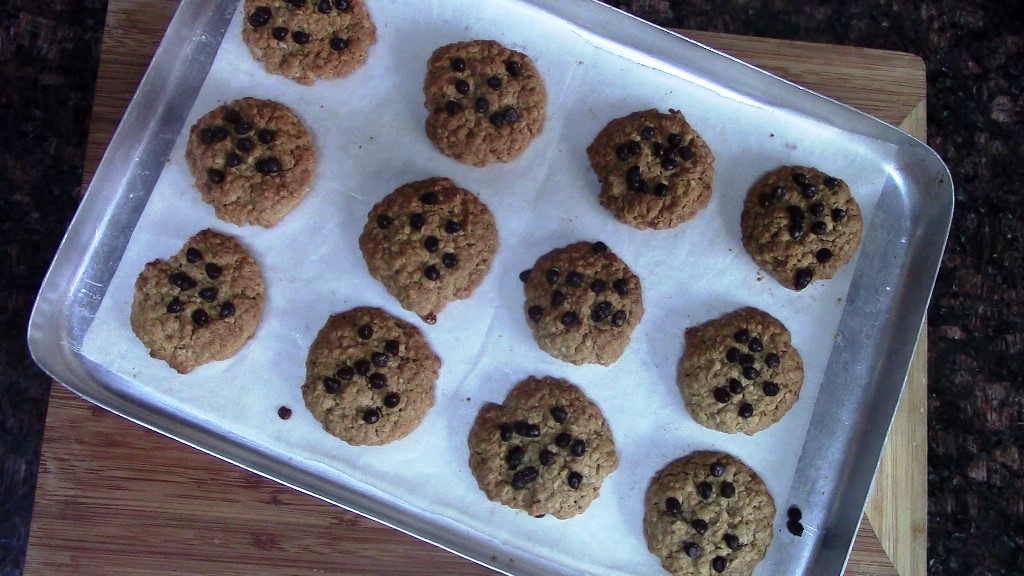 Chocolate Chip Oats Cookies 