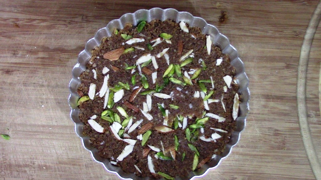 coconut burfi with jaggery