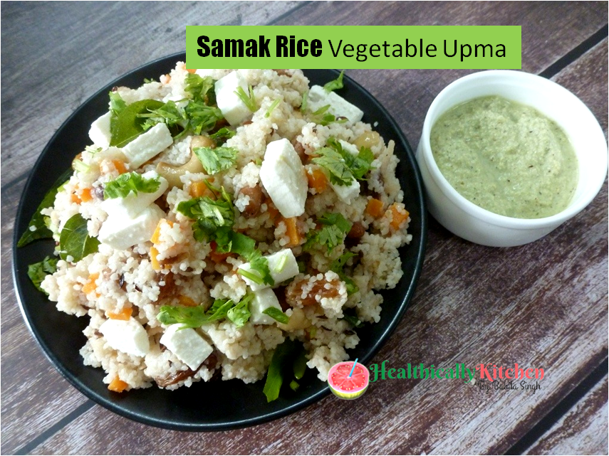 Quick Samak Rice Upma Recipe | Healthy Barnyard Millet Pulao