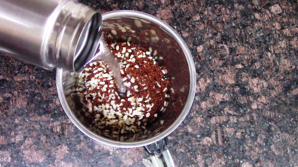 Fermented Ragi Vegetable Uttapam