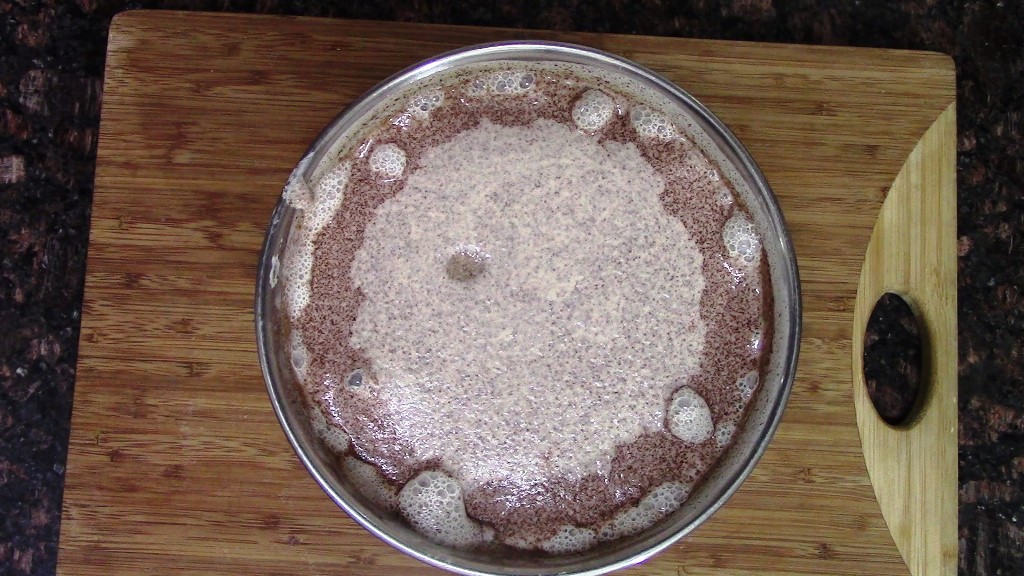 Fermented Ragi Vegetable Uttapam