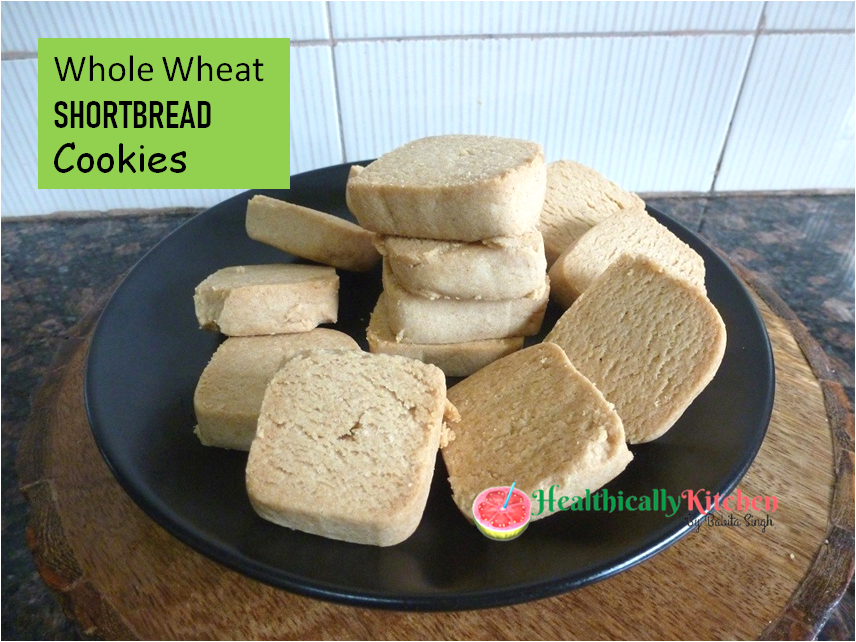 Whole Wheat Shortbread Cookies