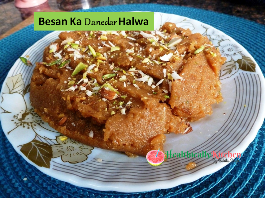 Besan Ka Halwa without Milk | Basant Panchmi Special Recipe