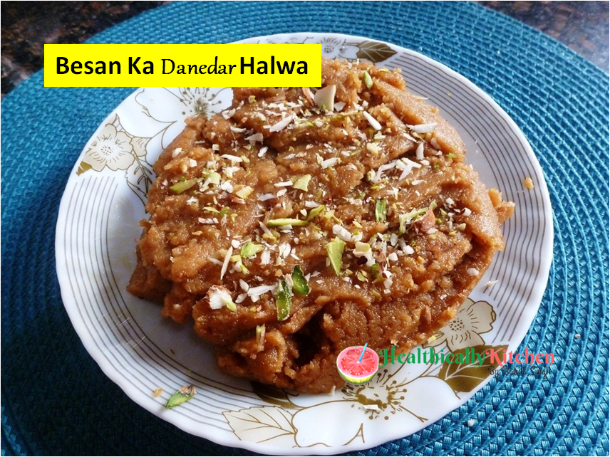 Besan Ka Halwa without Milk | Basant Panchmi Special Recipe