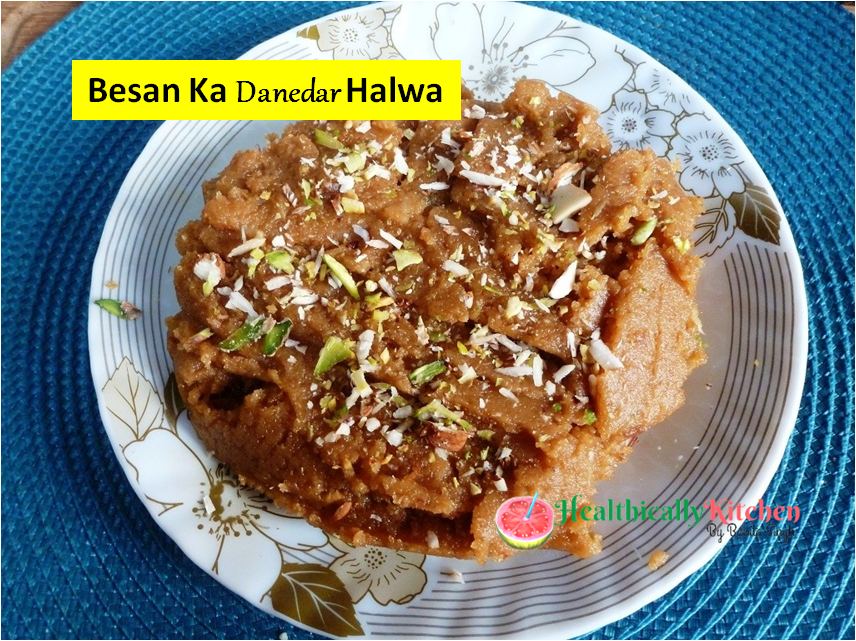 Besan Ka Halwa without Milk | Basant Panchmi Special Recipe