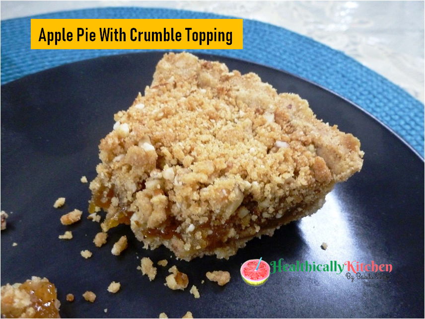 Easy Homemade Apple Pie Recipe With Crumble Topping