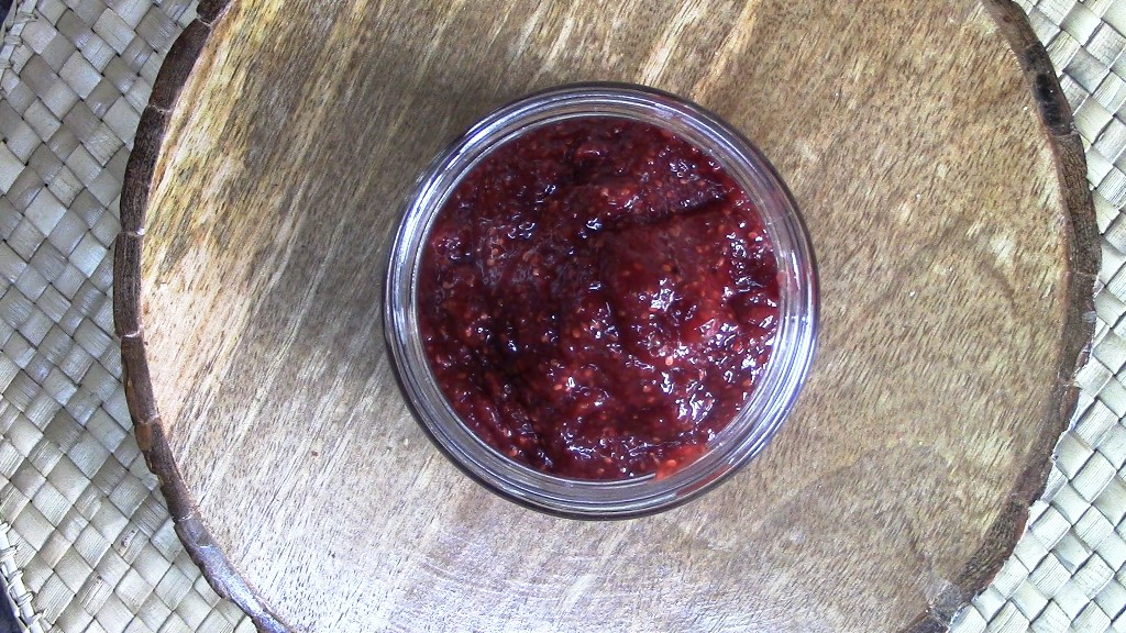 No Sugar Strawberry Jam With Chia Seeds