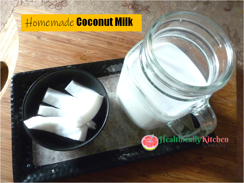 Homemade Coconut Milk Recipe | Easy & Cheap Vegan Milk Recipe