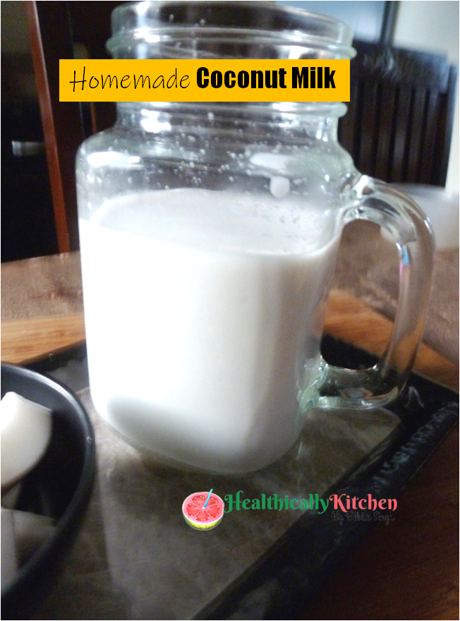 Homemade Coconut Milk Recipe | Easy & Cheap Vegan Milk Recipe