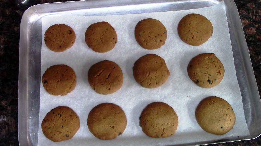 Atta Jaggery Cookies with Chocolate Chips 