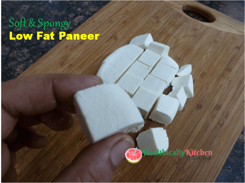 How to Make Low Fat Paneer at Home | Homemade Soft Paneer Recipe