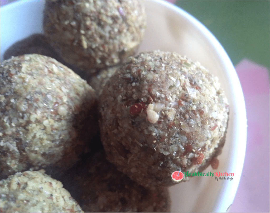 How to Make Seeds & Dry Fruits Ladoo without Sugar