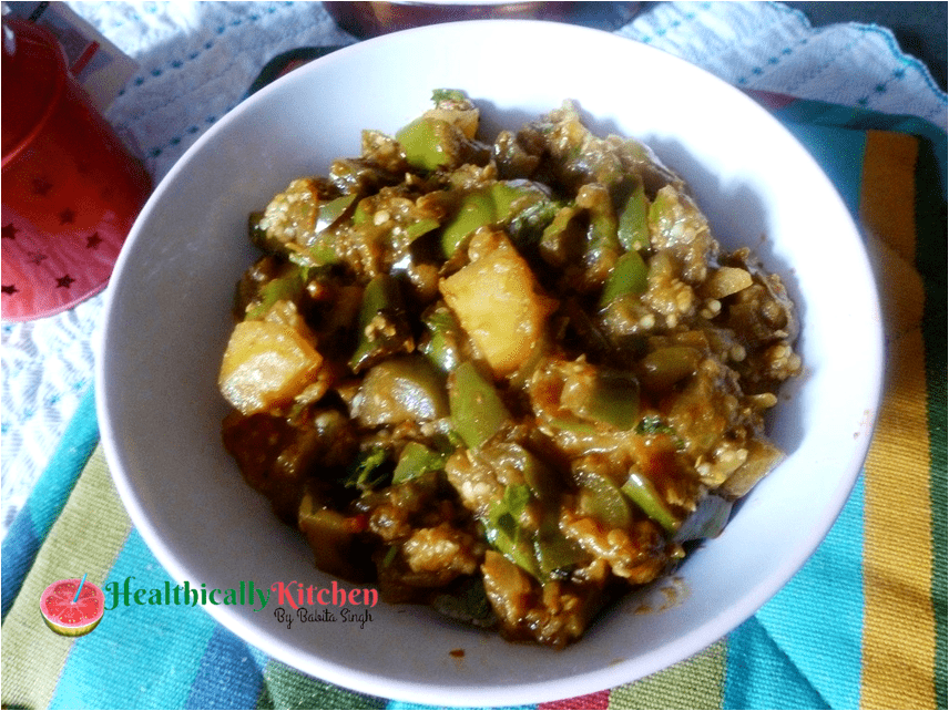 Best Hare Baingan Ki Sabji | Long Green Brinjal Recipe