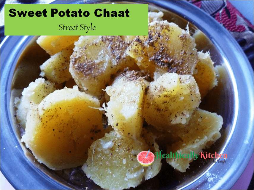 Shakarkandi Chaat Recipe