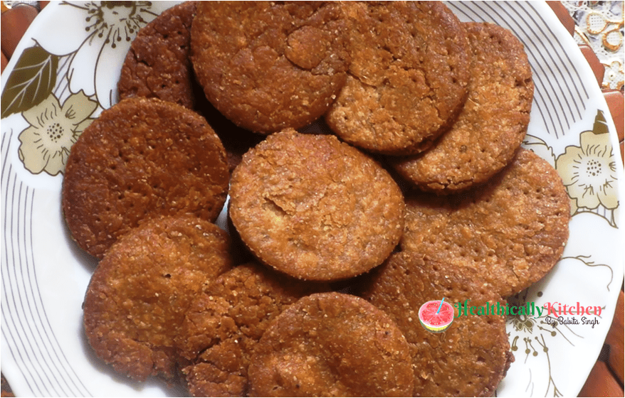 Sweet Mathri Recipe with Jaggery | Oat & Atta Mathri Recipe