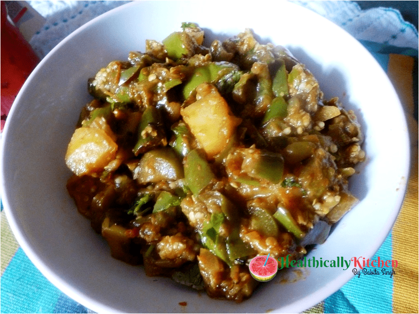 Best Hare Baingan Ki Sabji | Long Green Brinjal Recipe