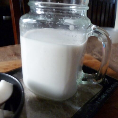 homemade coconut milk recipe