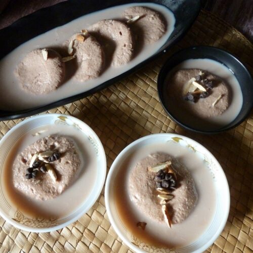 chocolate rasmalai recipe