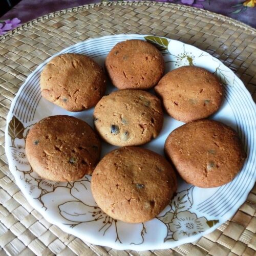 Atta Jaggery cookies recipe