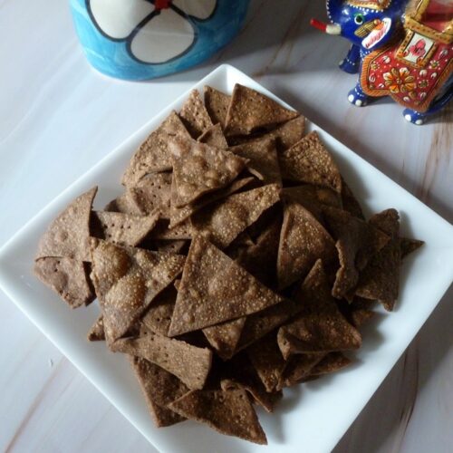 Ragi nachos recipe