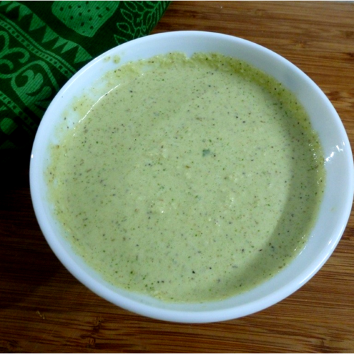 fresh coconut chutney for fasting