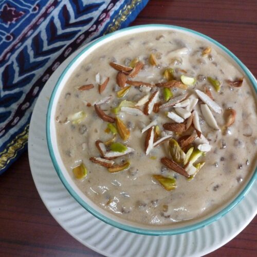 sabudana kheer with jaggery recipe