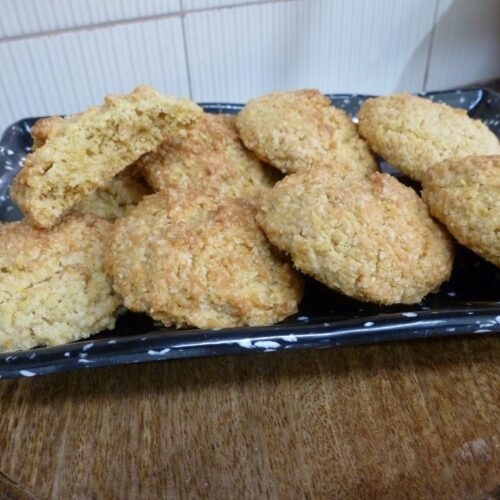 Eggless Oats Coconut Cookies (No Flour, No Refined Sugar)