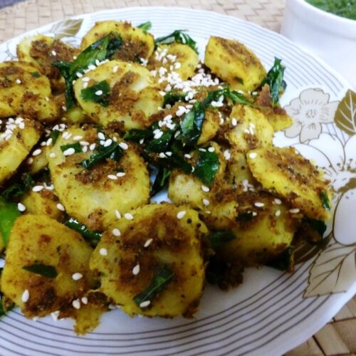 masala raw banana fry