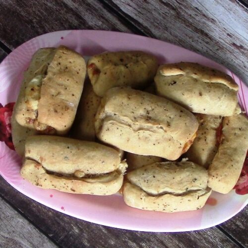 mini garlic bread rolls