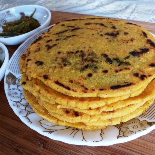 aloo methi stuffed paratha